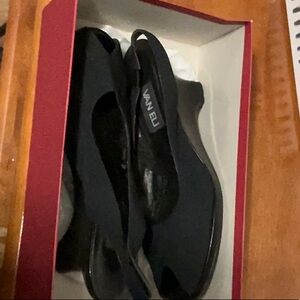 Vaneli Black Heels Sleek Polished Design